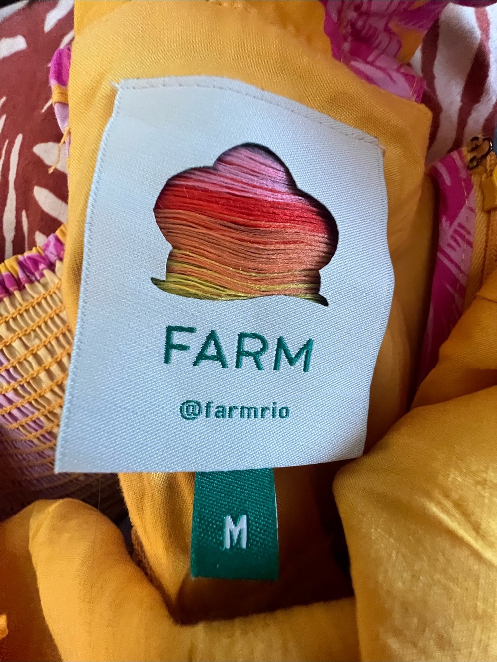 Farm Rio Multicolor Tiered Sundress with Ruffle Straps - Picture 4 of 4